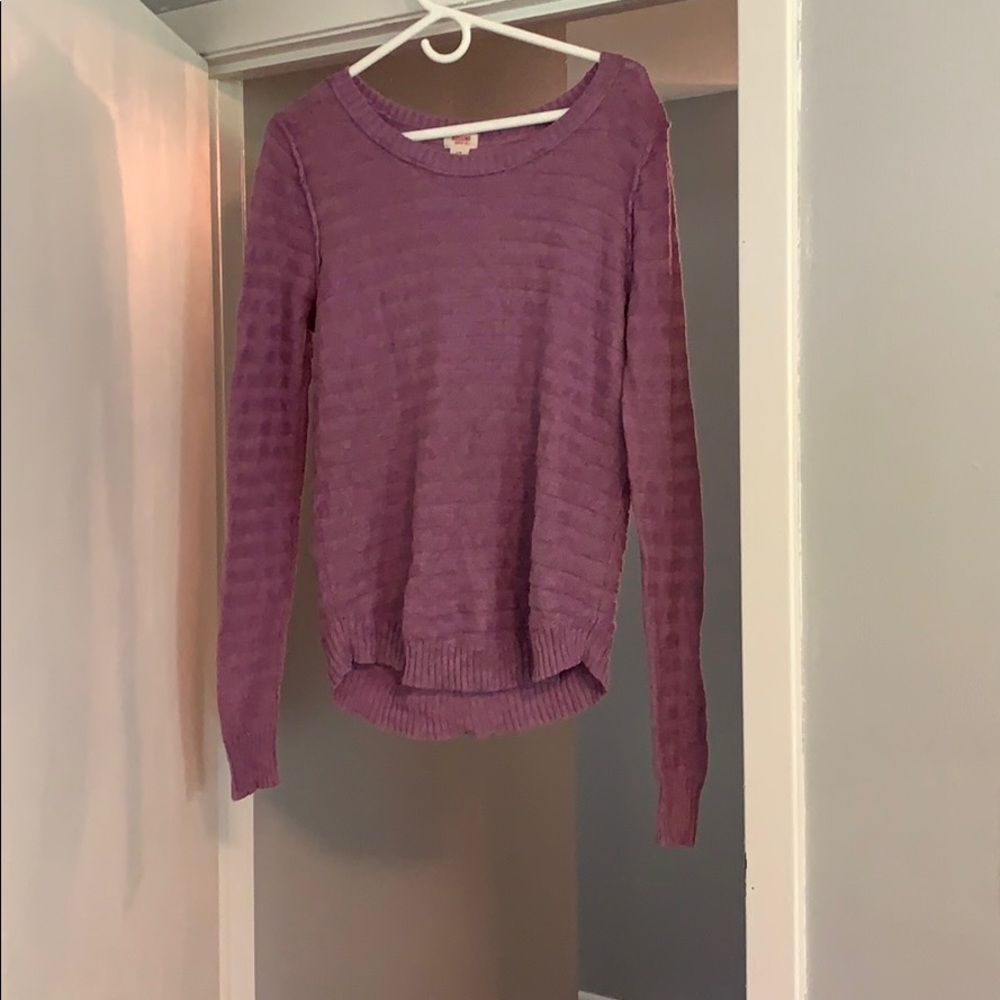 Purple Mossimo sweater